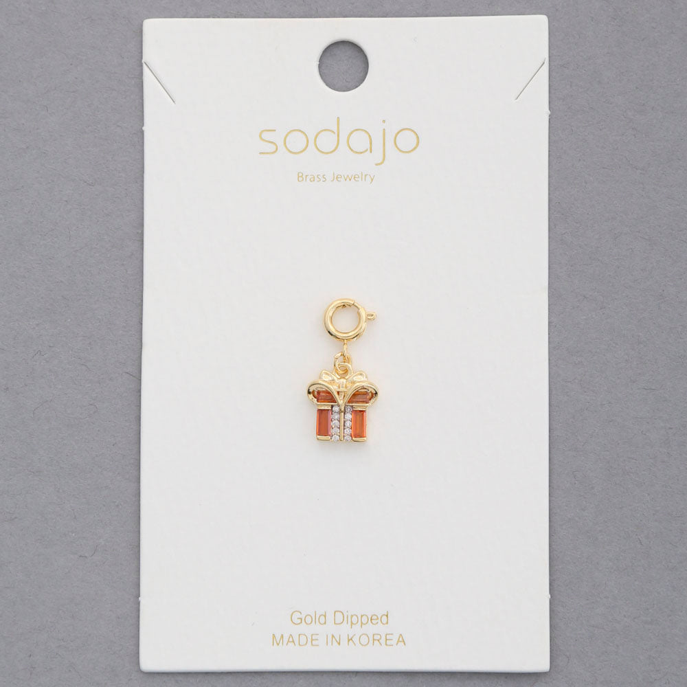 Sodajo Gift Gold Dipped Necklace Charm
